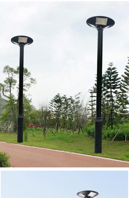 新款太阳能庭院灯户外高杆路灯防水别墅花园酒店小区公园广场一